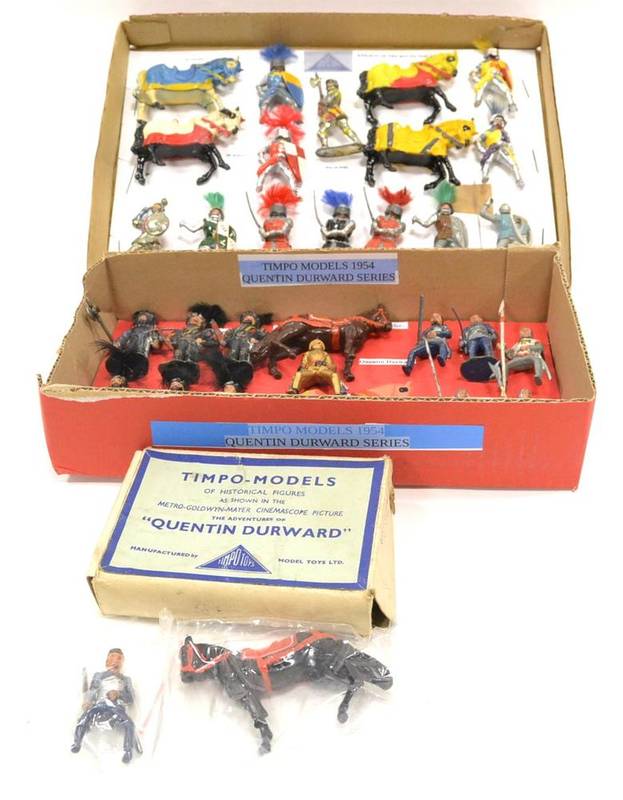 Timpo Table Lot 1331 - Timpo Knights (Round Table And Ivanhoe