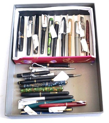 Lot 11 - Collection Of Fountain Pens including Watermans 503 Bookeeper, Summit S125, George Wilson,...