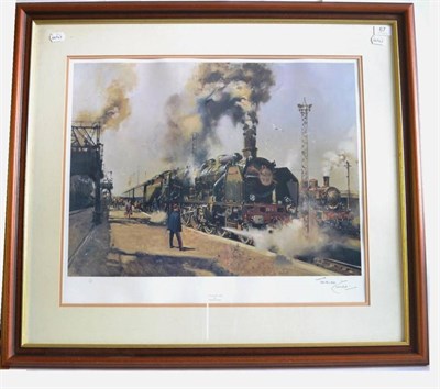 Lot 67 - Terence Cuneo Print La Fleche D'or, signed by the artist, numbered 484/850 and embossed with...