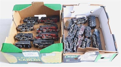 Lot 87 - Trix Twin Railway An Interesting Collection Of Locomotives including BR Pacific Scotsman, blue,...