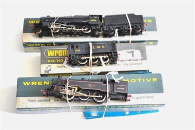 Lot 89 - Wrenn Three Locomotives W2224 2-8-0 BR 48109 Freight, black (G-E, in box with yellow base, G,...