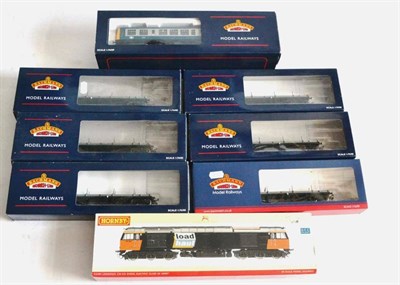 Lot 91 - Bachmann 32902 Class 108 2-Car DMU Set DCC Ready and 6x33929 30T bogie bolster wagons with...