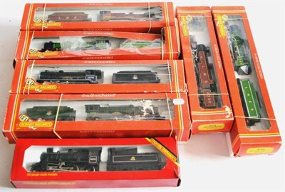 Lot 106 - Hornby Railways OO Gauge Steam Outline Locomotives R378 Cheshire LNER 2753, R376 4-4-0 LMS...