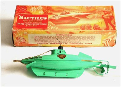 Lot 150 - Sutcliffe Clockwork Nautilus Submarine from 20,000 Leagues under the Sea (E-G, right center...