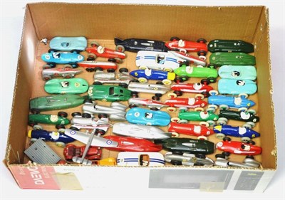 Lot 204 - Dinky A Collection Of 23 Series And Other Racing Cars including Connaught, D-type Jaguar,...