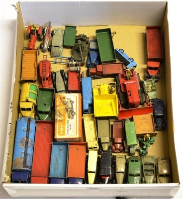 Lot 206 - Dinky A Collection Of Early Post-War/1950's Models including 1st Foden tanker, 1st Foden flat...