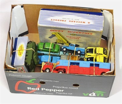 Lot 239 - Corgi Boxed Models 1130 Chipperfields Circus Horse lorry (E box F-P, taped) 327 MGB GT, 345 MGB...