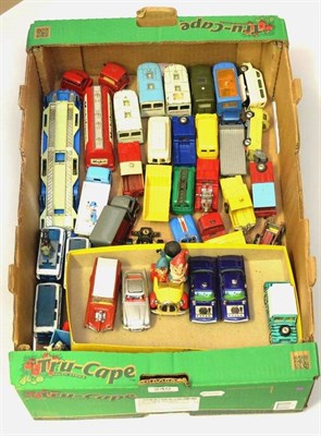 Lot 240 - Corgi Commercial And Other Vehicles including Bedford S-type car transporter, Bedford TK...