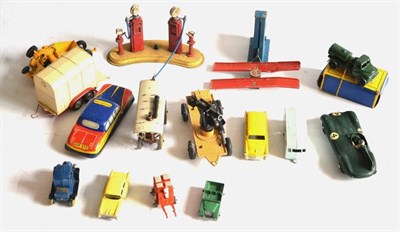 Lot 249 - Matchbox 1-75 40a Vauxhall Victor yellow MW (G-E, base loose from body) 71 Army water tanker BPW (E