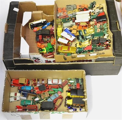 Lot 260 - Various Manufacturers A Collection Of Assorted Unboxed Models including Matchbox 1-75's and...