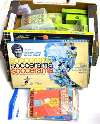 Lot 279 - Subbuteo Teams And Accessories Teams include Newcastle Utd.,Leeds Utd (one player broken),...