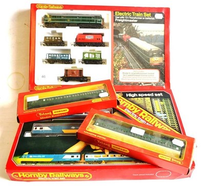 Lot 46 - Hornby OO Gauge Two Gift Sets, R169 Freightmaster and R685 High Speed set (Inter-City 125) R749...