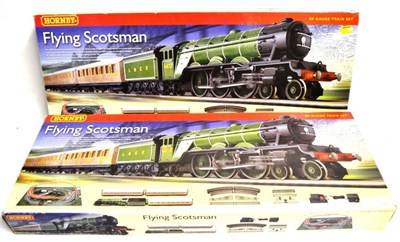 Lot 47 - Hornby OO Gauge Two R1072 Flying Scotsman Sets, each consisting of 4-6-2 LNER 4472 Flying...