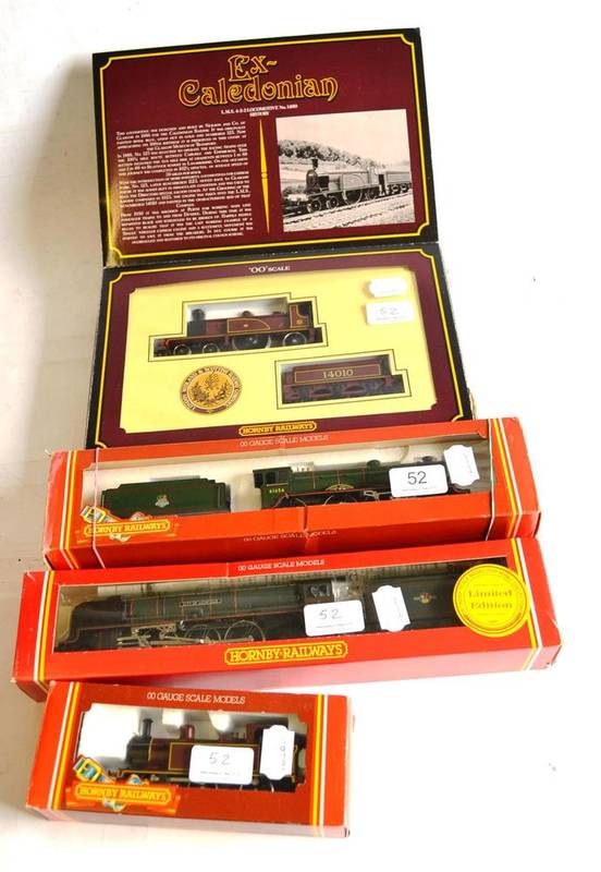 Lot 52 - Hornby Railways OO Gauge Four Locomotives R379 City of Lichfield (Limited Edition) R060 Class...