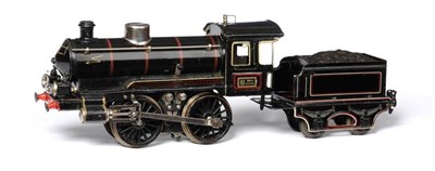 Lot 68 - Marklin Gauge 1 High Voltage 0-4-0 Locomotive finished in black with red/gold lining, silver...