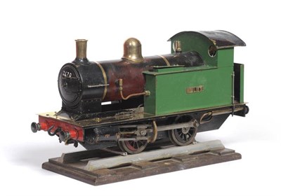 Lot 73 - Scratch/Kitbuilt 3.5"; Gauge 0-4-0T Live Steam Locomotive ";Juliet";, finished as a course...