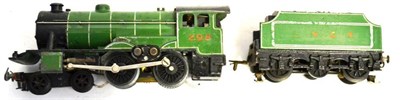 Lot 79 - Trix Twin Railway 4-4-0 LNER 298 Locomotive ";Pytchley"; in reproduction box