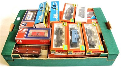 Lot 85 - Various Manufacturers A Collection Of Assorted OO/HO Wagons, including Fleischmann 5342 Dab...