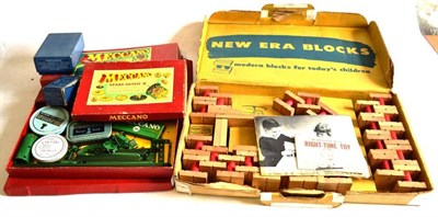 Lot 138 - Meccano 1960's Set Boxes 2, 2A, 3A, 4A, 5A and Gears Outfit B, all with instruction booklets...