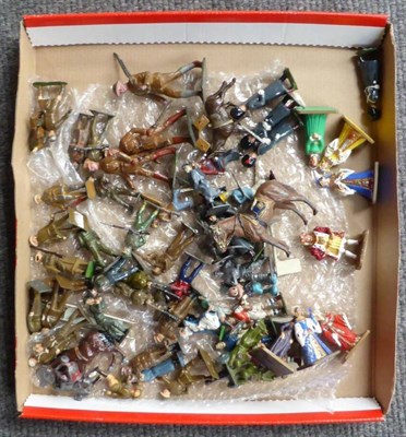 Lot 160 - Various Manufacturers A Mixed Lot Of Figures including plastic King Henry VIII and 6 wives,...