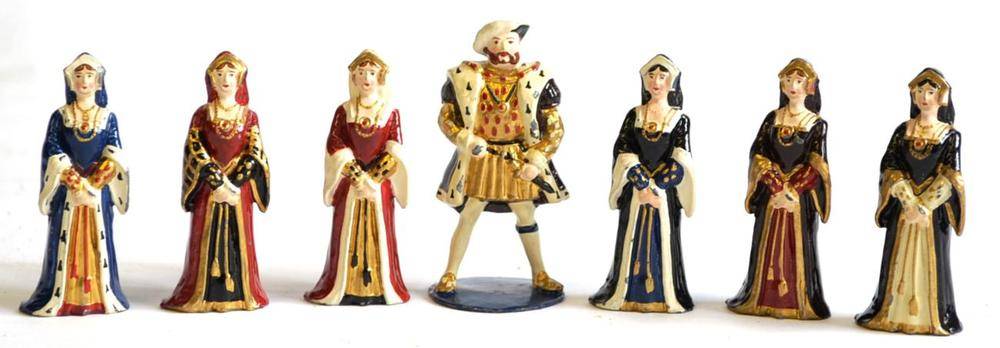 Lot 177 - Richard Courtenay King Henry VIII And Six Wives (all E) (7)