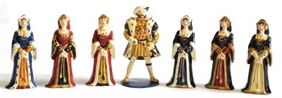 Lot 177 - Richard Courtenay King Henry VIII And Six Wives (all E) (7)