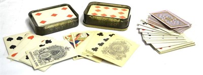 Lot 191 - Three Packs of 19th Century Playing Cards, comprising Hunt & Sons, Goodall & Son and a Russian deck