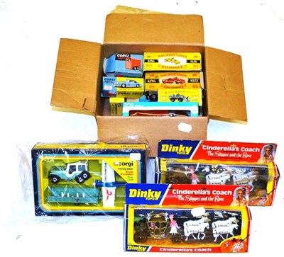 Lot 198 - Eleven Boxed Diecast Vehicles, including Dinky-Shetland Flying Boat in reproduction box, no....