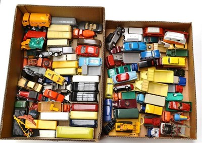 Lot 214 - A Collection of Unboxed Diecast Vehicles, mainly repaints, makers including Dinky and Corgi,...