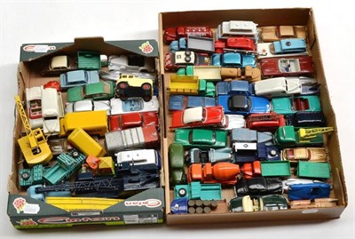 Lot 216 - A Collection of Unboxed Diecast Vehicles, including many repaints, makers include Dinky and...