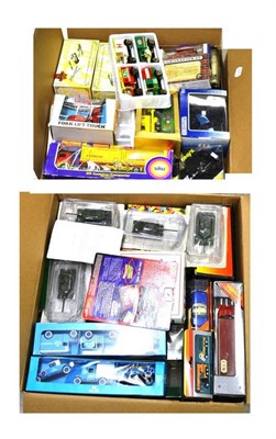 Lot 234 - A Collection of Boxed Diecast Vehicles, makers include Maisto, Burago, Oxford Haulage, CSM,...