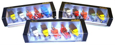 Lot 235 - Sixty Eight Boxed Solido Diecast Vehicles, including cars, commercials and buses, together with...