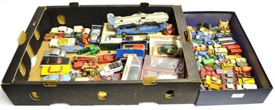 Lot 263 - Corgi, Matchbox 1-75's And Others A Collection Of Assorted Unboxed Models (P-F) together with a...