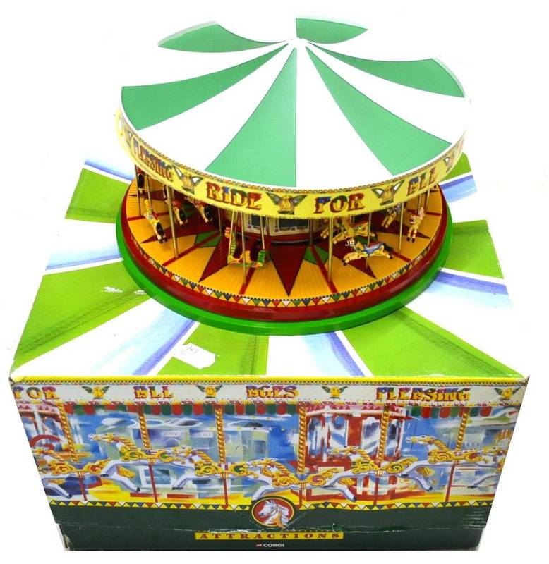 Lot 284 - A Boxed Corgi Fairground Attraction 'The South Down Gallopers' Carousel, number CC2040, limited...