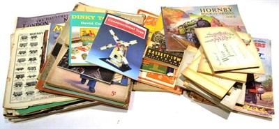 Lot 310 - Various Catalogues And Other Paperwork Late 1930's And 1940's including Hornby Book of Trains...