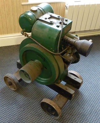 Lot 356 - Petter Type A1 Petrol Engine No.548960, 1.5bhp, 750rpm, on wooden stand