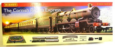 Lot 5 - A Boxed Hornby 'OO' Gauge 'The Cornish Riviera Express' Train Set R1102, containing 'Cardigan...
