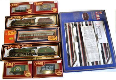 Lot 10 - Boxed 'OO' Gauge Trains, comprising a Lima Golden Series Pantograph Train Set, Mainline BR...