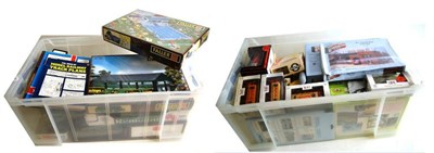 Lot 22 - A Large Collection of Boxed 'OO' Gauge Railway Accessories, including EFE buses and wagons,...