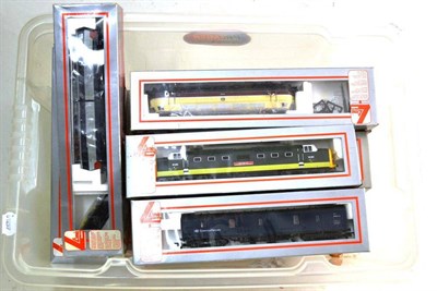 Lot 25 - A Collection of Boxed Lima 'OO' Gauge Trains and Rolling Stock, comprising two GWR locomotives No's