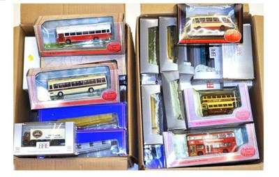 Lot 118 - A Collection of Boxed EFE Buses and Commercial Vehicles, approximately 65 models, including limited