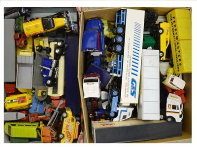 Lot 126 - A Collection of Diecast Commercial Vehicles, makers including Corgi, Joal, Dinky, Lledo, ERTC,...