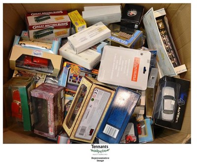 Lot 132 - A Large Collection of Boxed Diecast Vehicles, including Matchbox Models of Yesteryear, Classix,...