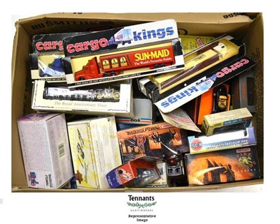 Lot 136 - A Large Collection of Boxed Diecast Vehicles, including Matchbox, Majorette, Salco, Vanguards,...