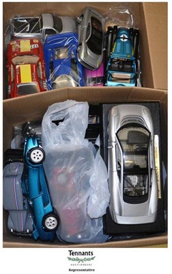 Lot 140 - A Collection of Sixty Seven Unboxed Large Scale Diecast Models of Cars, including Polstil,...