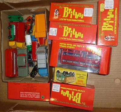 Lot 149 - Mixed Diecast Vehicles, including a boxed Budgie Leyland Hippo Coal Truck, six boxed Britbus...