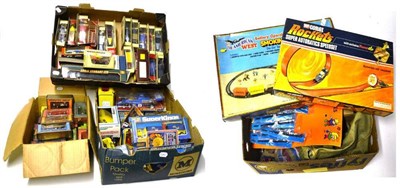 Lot 151 - A Collection of Boxed Diecast Vehicles, including Corgi Simon Snorkel and Police Land Rover,...