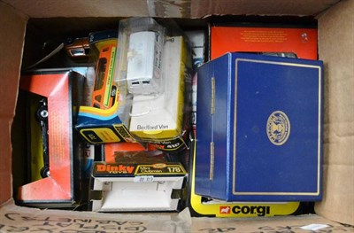 Lot 185 - Seven Boxed Corgi Vehicles, including Jeep Set No.10, F1 McLaren M23 No.191, High Speed Coach...