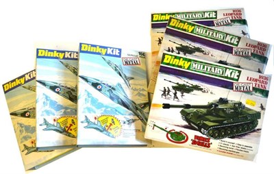 Lot 240 - Six Boxed Dinky Diecast Metal Kits, comprising three S.E.P.E.C.A.T Jaguars No.1043 and three...