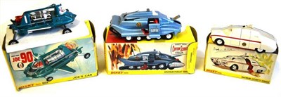 Lot 245 - Three Boxed Dinky Gerry Anderson Vehicles - Joe 90's Car No.102, Spectrum Pursuit Vehicle...